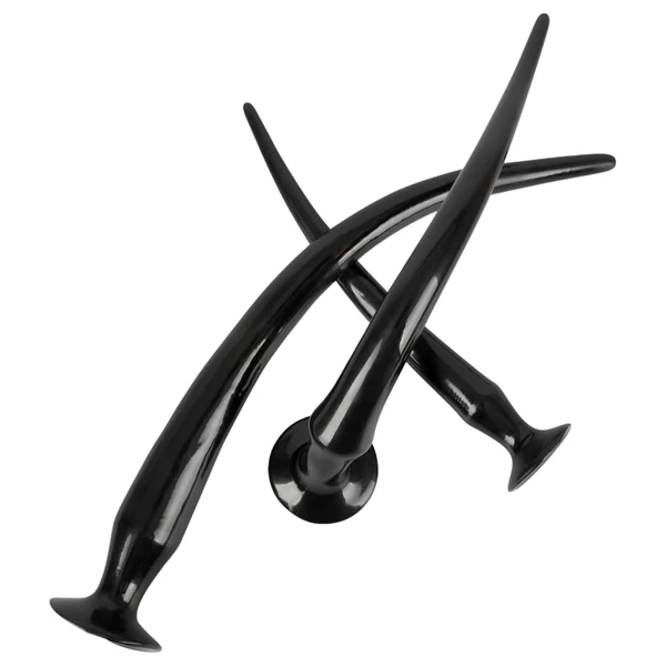 You2Toys - extra hosszú anál plug szett (3 részes) - fekete