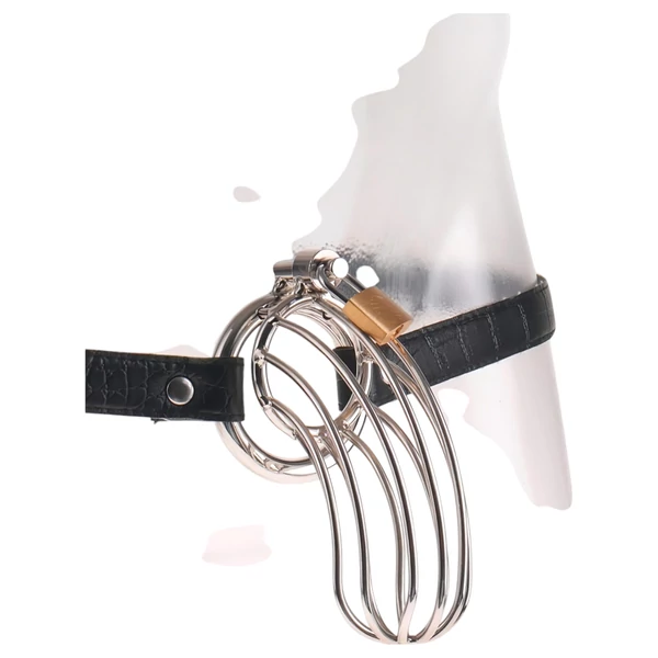 Fetish The Prisoner - fém péniszketrec (ezüst)