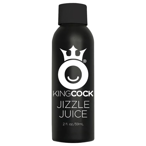 King Cock 8 - élethű spriccelő dildó (20cm) - natúr