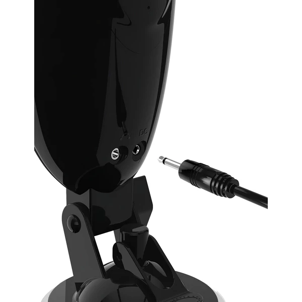 PDX Elite Dirty Talk - rezgő műpunci maszturbátor (fekete)