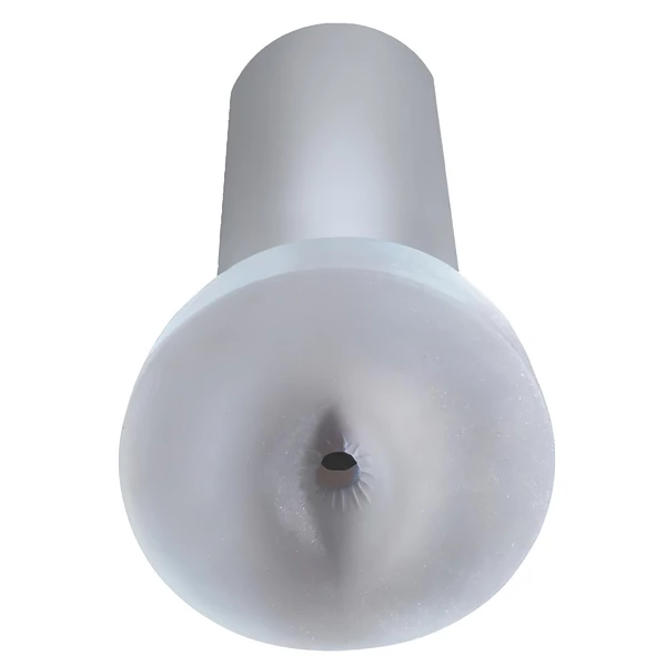 PDX Pump & Dump - élethű műpopsi maszturbátor (átlátszó)