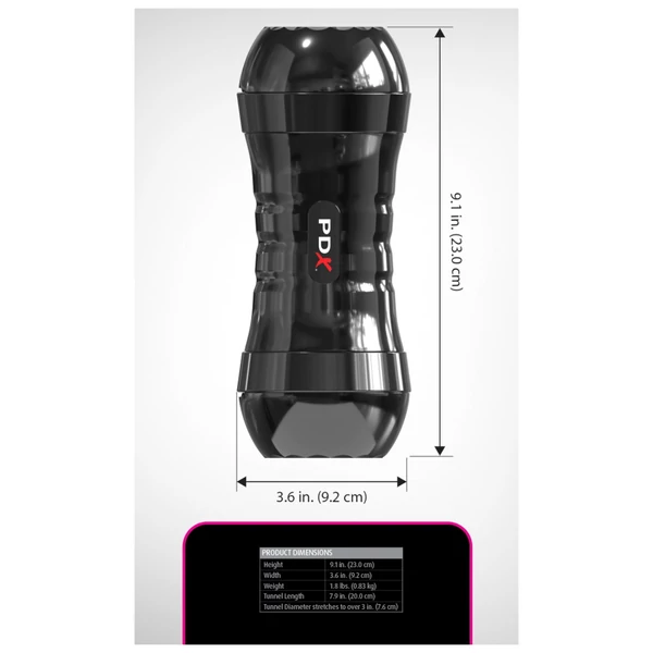 PDX Extreme Wet Pussy - élethű punci maszturbátor - XXL (natúr)