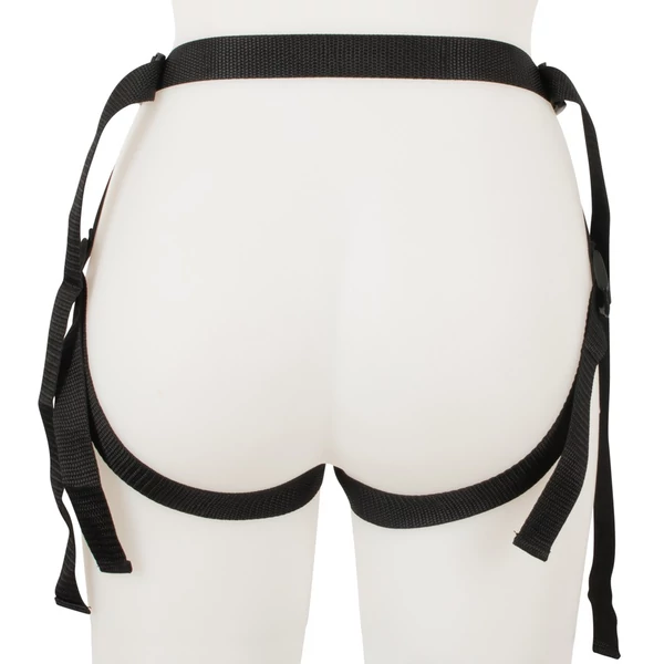 You2Toys - RC Strap-On - akkus, rádiós felcsatolható vibrátor (fekete)