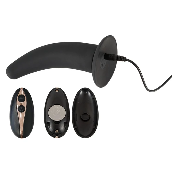 You2Toys - RC Strap-On - akkus, rádiós felcsatolható vibrátor (fekete)