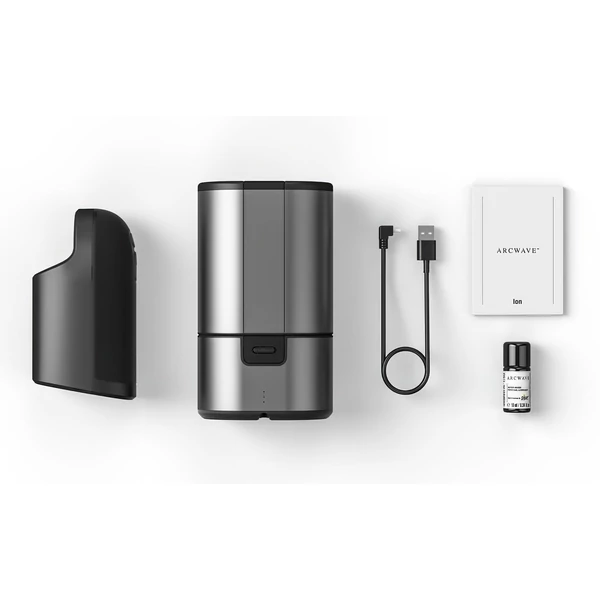 Arcwave Ion - léghullámos maszturbátor (fekete)
