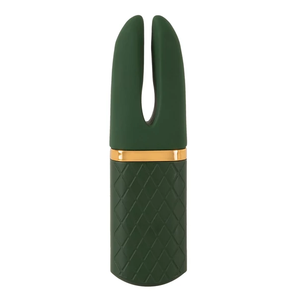 Emerald Love - akkus, vízálló csiklóvibrátor (zöld)