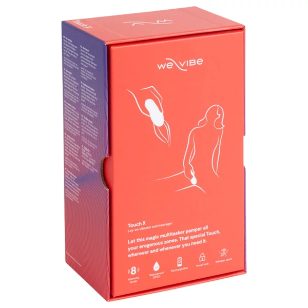 We-Vibe Touch X - akkus, vízálló csikló vibrátor (korall)