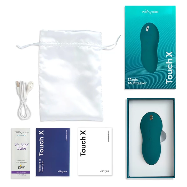 We-Vibe Touch X - akkus, vízálló csikló vibrátor (zöld)
