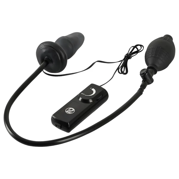 You2Toys - pumpálható anál vibrátor (fekete)