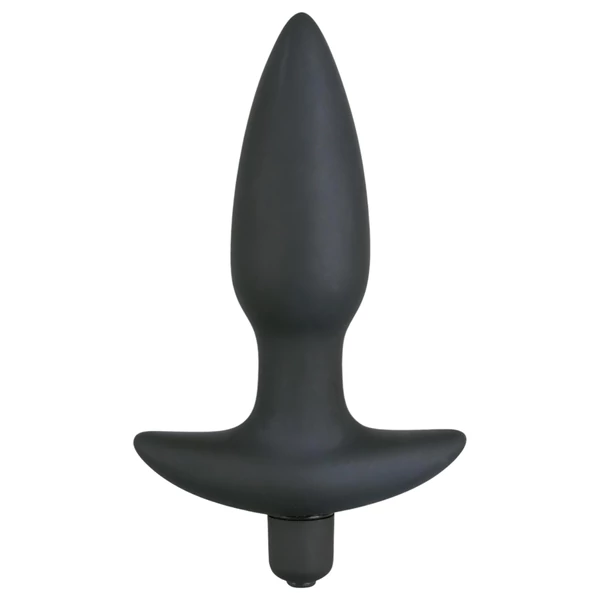 Black Velvets anál plug vibrátor - közepes