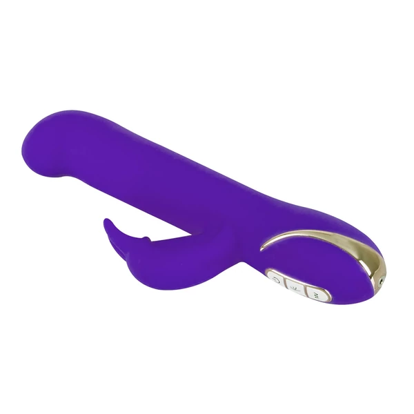 Vibe Couture Rabbit Gesture - Nyuszis, bólogató vibrátor (lila)