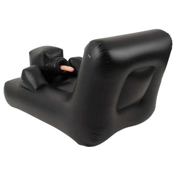 Dark Magic - elemes szexgép ággyal (fekete)