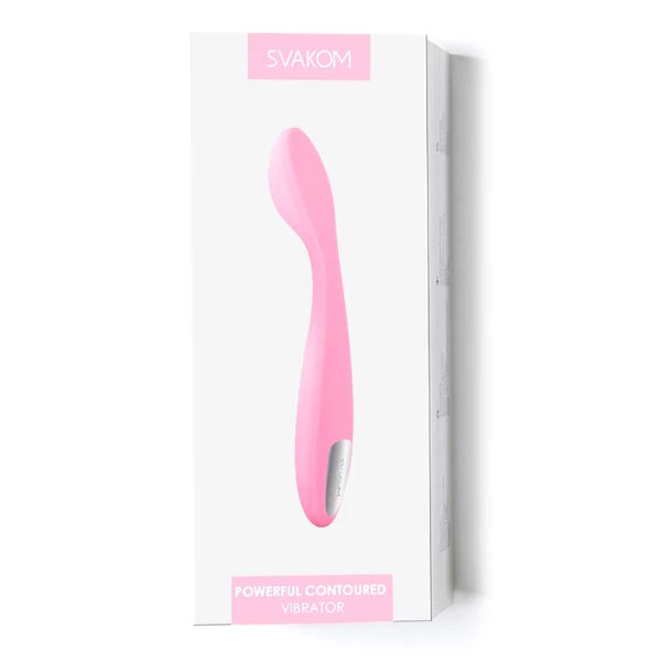 Svakom Keri - akkus csikló vibrátor (világos pink)