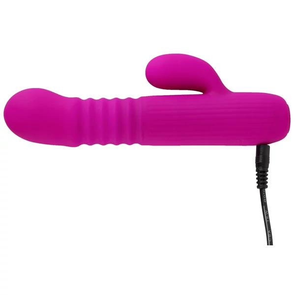 XOUXOU - akkus, lökő, csiklókaros vibrátor (pink)