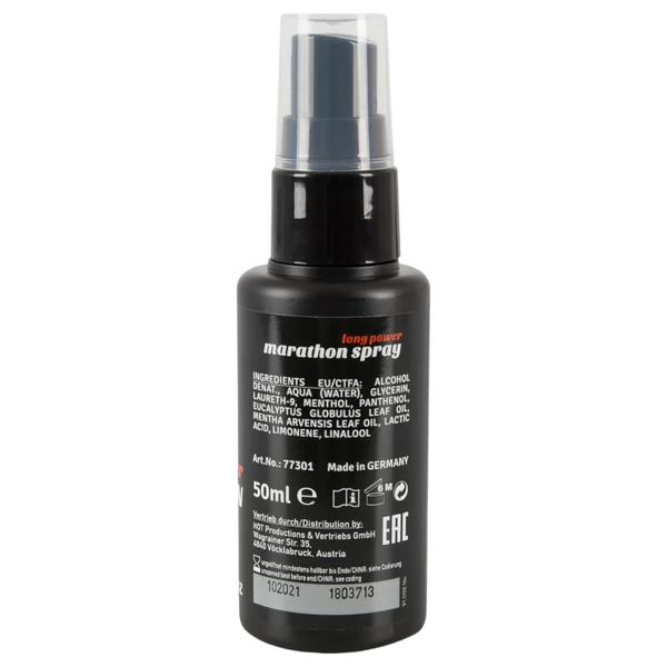 HOT Long Power Marathon - magömlés késleltető spray (50ml)