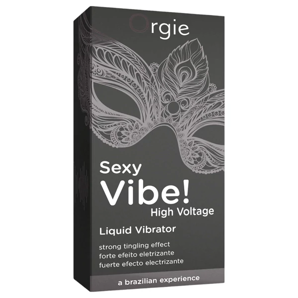 Orgie Sexy Vibe High Voltage - unisex folyékony vibrátor (15ml)