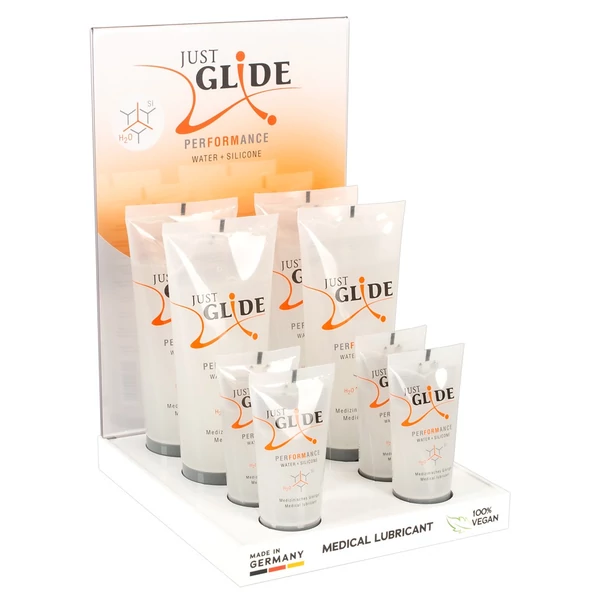 Just Glide Performance - Display és síkosító csomag (8 részes)