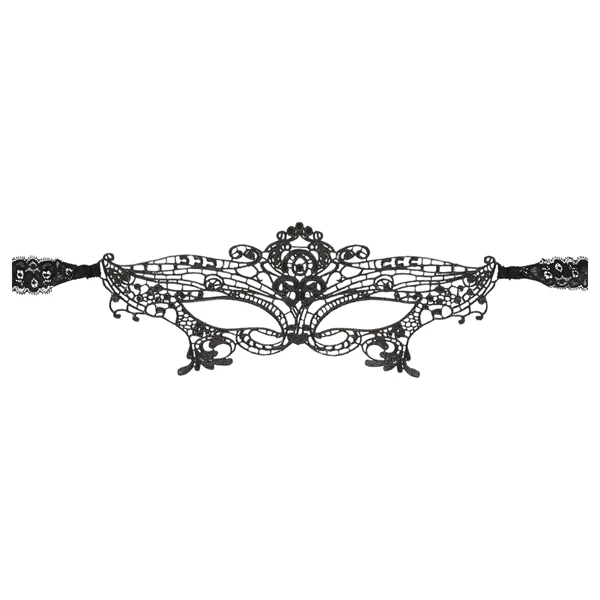 Cottelli - Hímzett, csipke hatású szemmaszk (fekete)