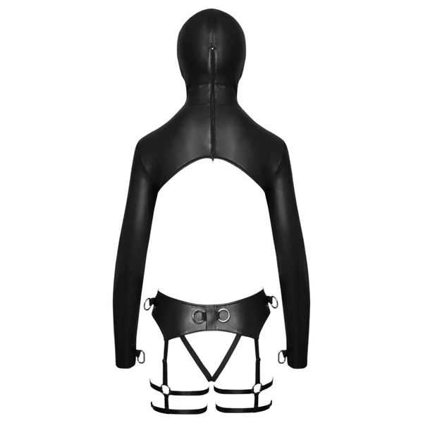 Bad Kitty - BDSM fehérnemű szett (fekete)