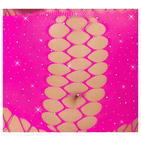 Cottelli - hálós cicaruha (pink) - S-L