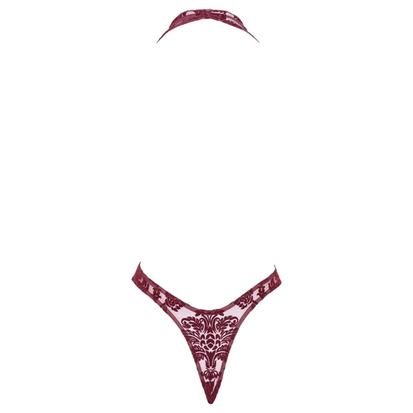 Noir Kink Royal - áttetsző body (piros)