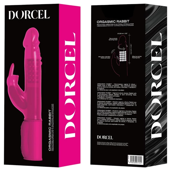 Dorcel Orgasmic Rabbit - csiklókaros vibrátor (pink)