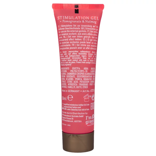 HOT Shiatsu - stimuláló krém nőknek - gránátalma (30ml)