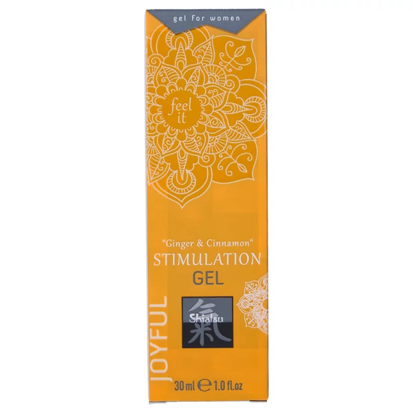 HOT Shiatsu - stimuláló krém nőknek - gyömbér és fahéj (30ml)
