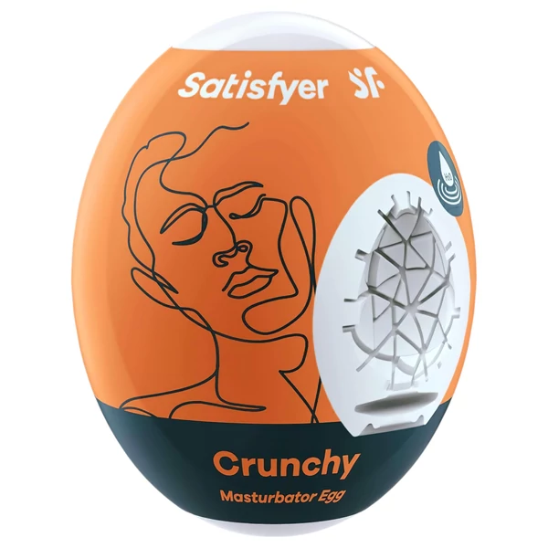 Satisfyer Egg Crunchy - tojás maszturbátor (1db)