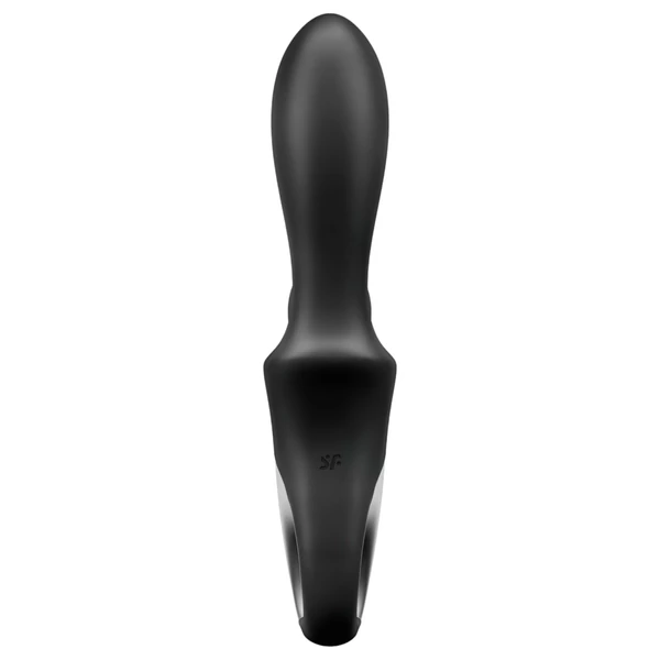 Satisfyer Heat Climax+ - okos, melegítő anál vibrátor (fekete)