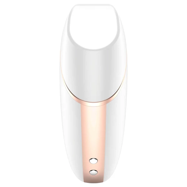 Satisfyer Love Triangle - okos léghullámos csiklóizgató (fehér)