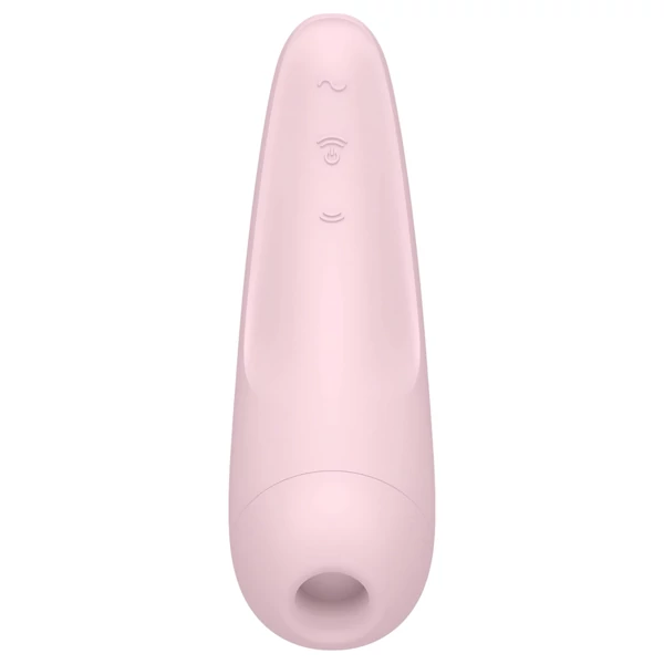 Satisfyer Curvy 2+ - okos léghullámos csiklóizgató (pink)
