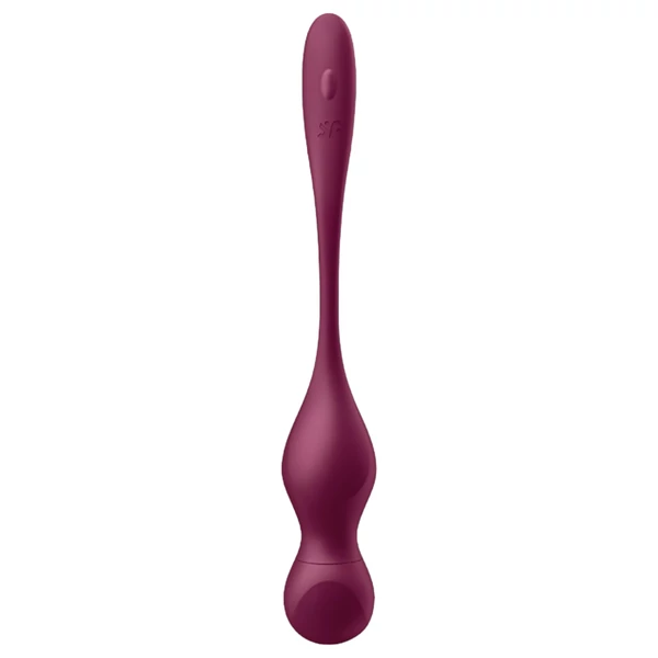 Satisfyer Love Birds Vary - okos, variálható gésagolyó (piros)