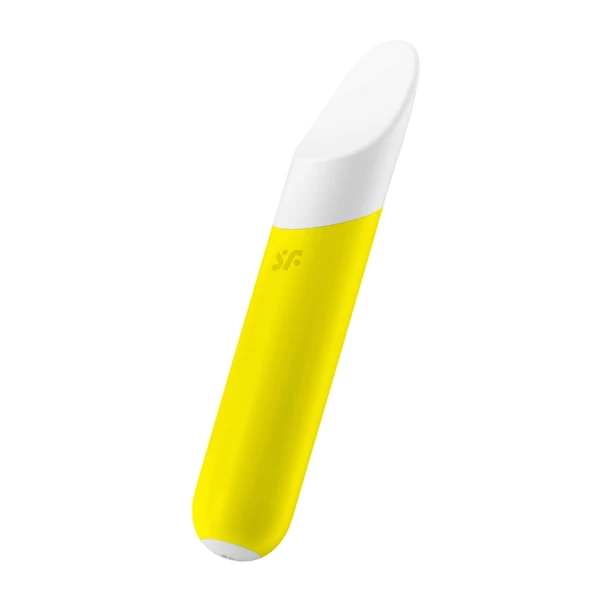 Satisfyer Ultra Power Bullet 7 - akkus-vízálló csiklóvibrátor (sárga)