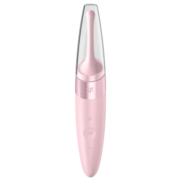 Satisfyer Twirling Delight - vízálló csikló vibrátor (pink)