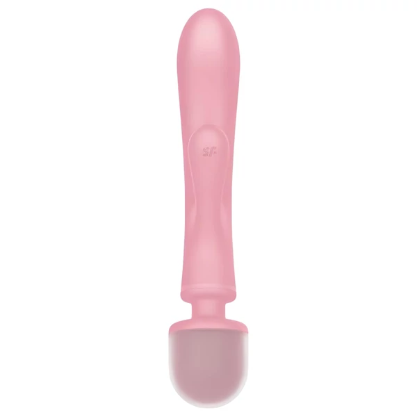 Satisfyer Triple Lover - G-pont és masszírozó vibrátor (pink)