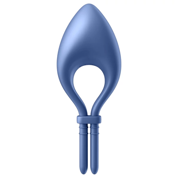 Satisfyer Bullseye - okos vibrációs péniszgyűrű (kék)