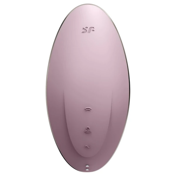 Satisfyer Vulva Lover 1 - léghullámos csikló vibrátor (viola)