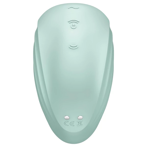 Satisfyer Pearl Diver - léghullámos csikló vibrátor (menta)