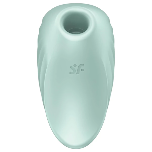 Satisfyer Pearl Diver - léghullámos csikló vibrátor (menta)