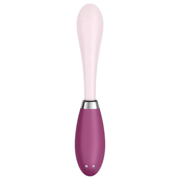 Satisfyer G-Spot Flex 3 - akkus G-pont vibrátor (pink-vörös)