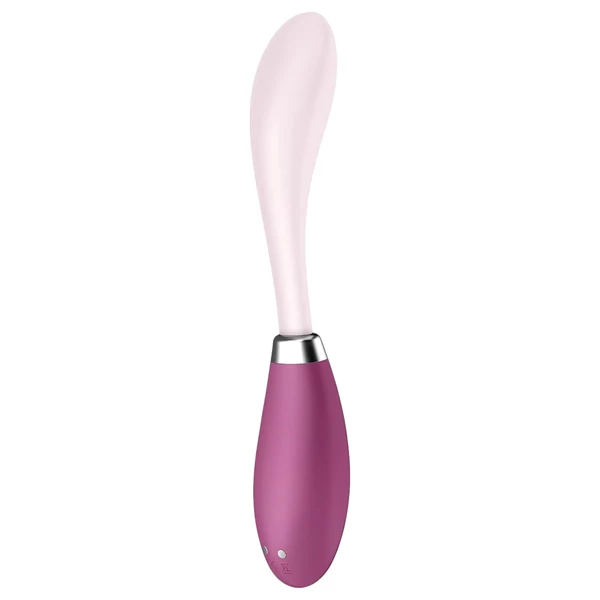 Satisfyer G-Spot Flex 3 - akkus G-pont vibrátor (pink-vörös)