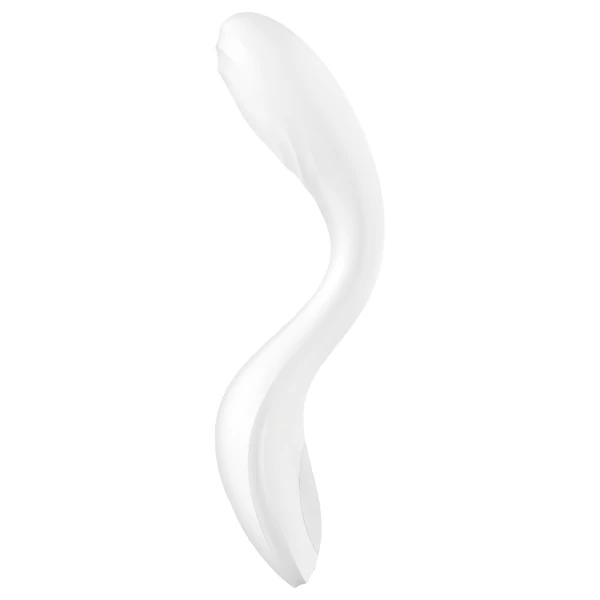 Satisfyer Rrrolling - mozgó golyós G-pont vibrátor (fehér)