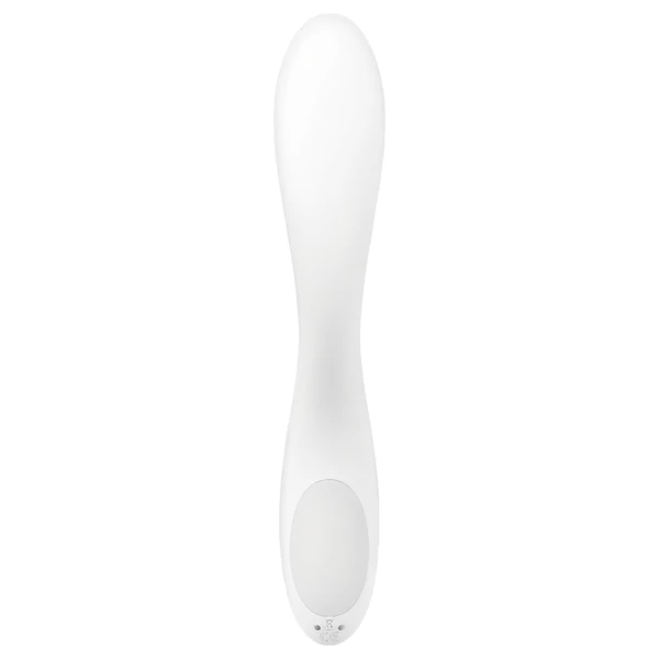 Satisfyer Rrrolling - mozgó golyós G-pont vibrátor (fehér)