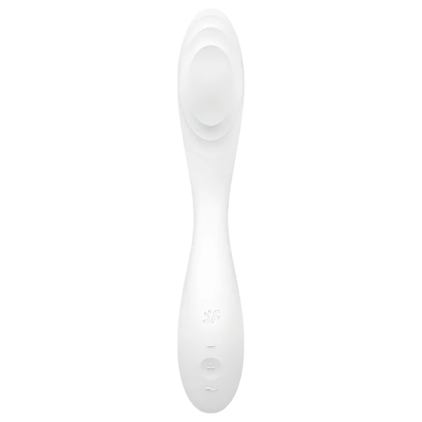 Satisfyer Rrrolling - mozgó golyós G-pont vibrátor (fehér)