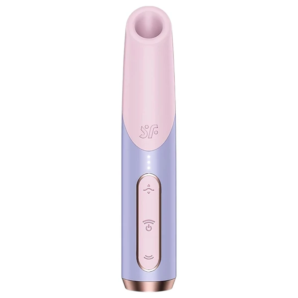 Satisfyer Bold Kiss - léghullámos rúzs vibrátor (rózsaszín)