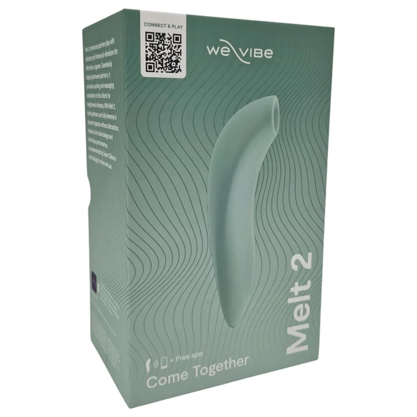 We-Vibe Melt 2 - okos léghullámos csiklóizgató (türkiz)