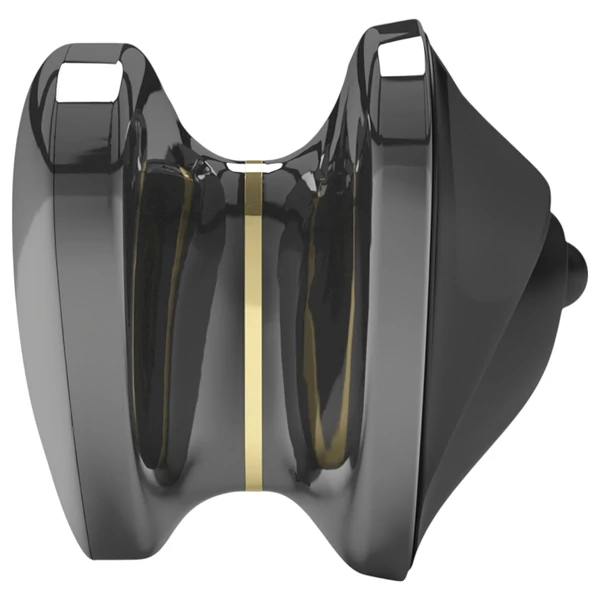 Mystim Heart's Desire - elektro csikló vibrátor (fekete)