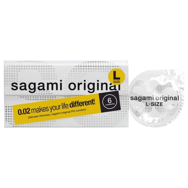 Sagami Original L - óvszer - 58mm (6db)