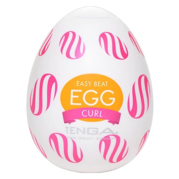 TENGA Egg Curl - tojás maszturbátor (1db)